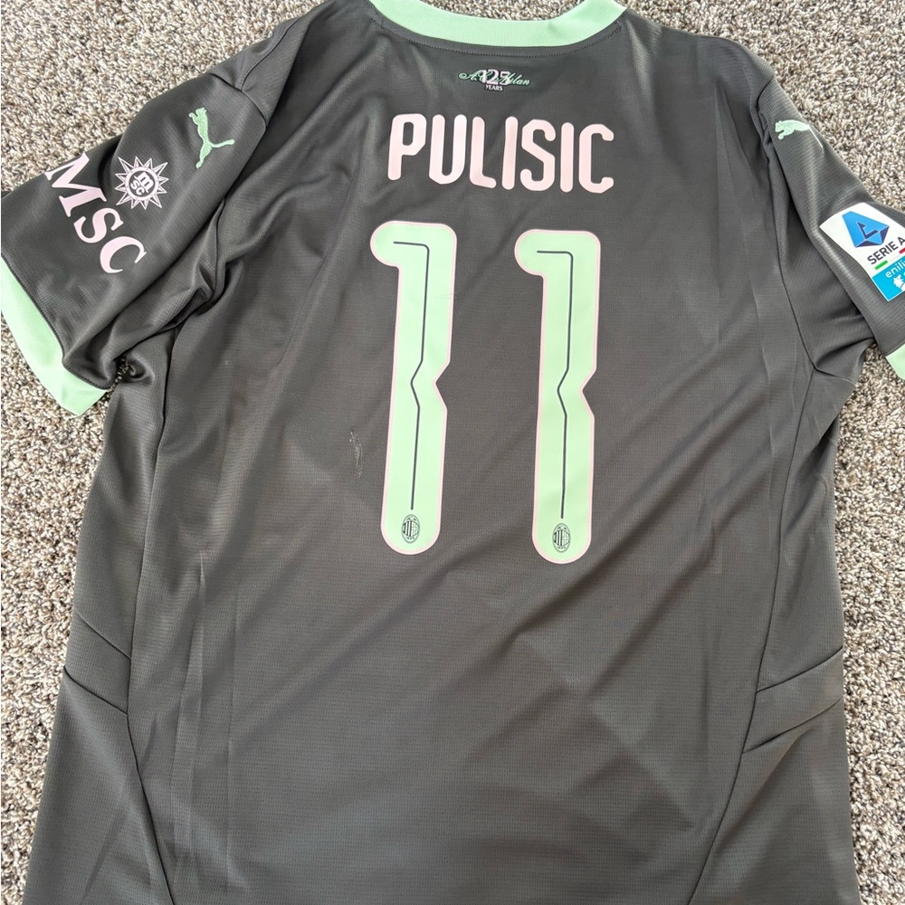 Puma AC Milan Third 24/25 Christian Pulisic Sz L Bnwt - defect